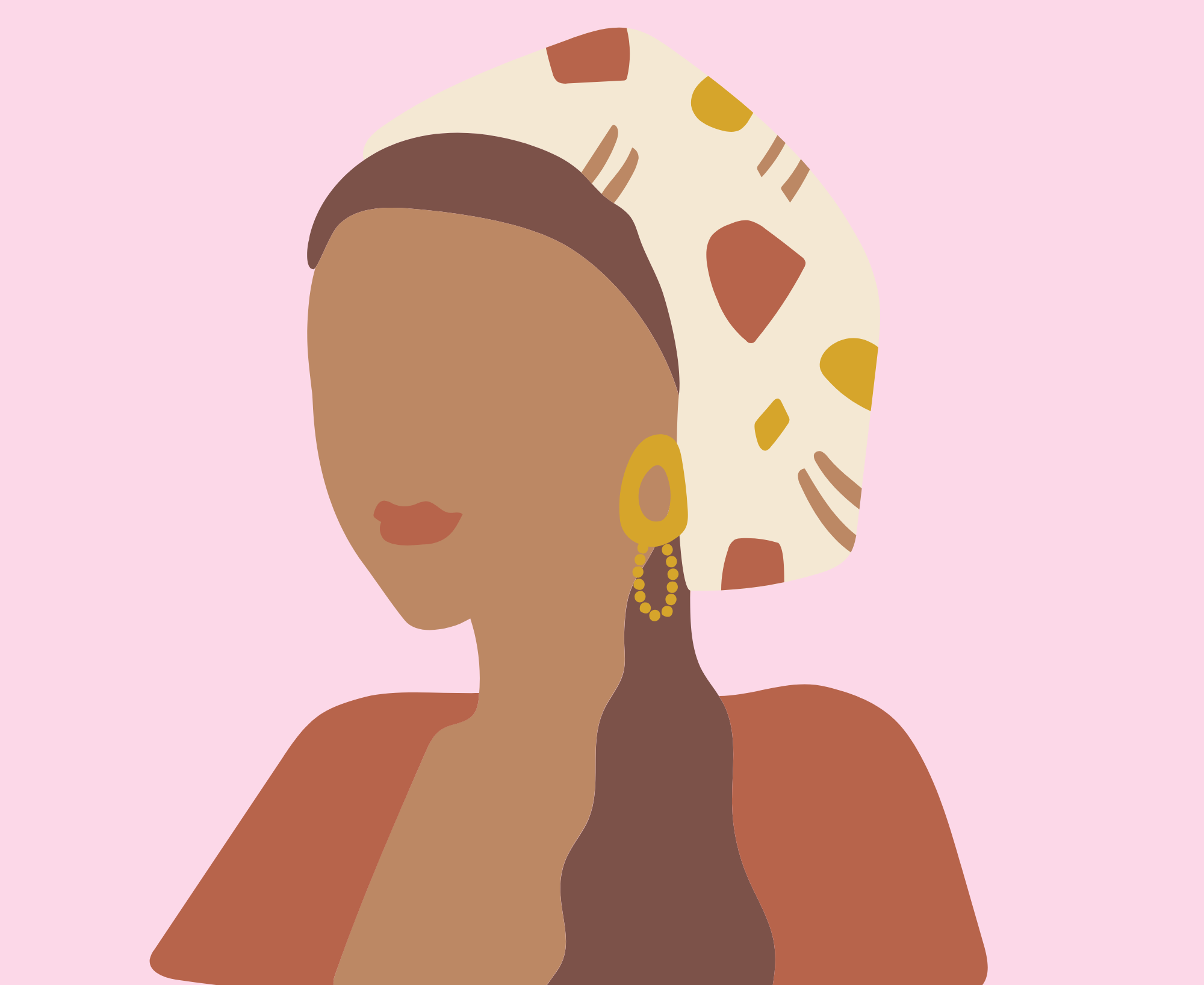 Femme visage
